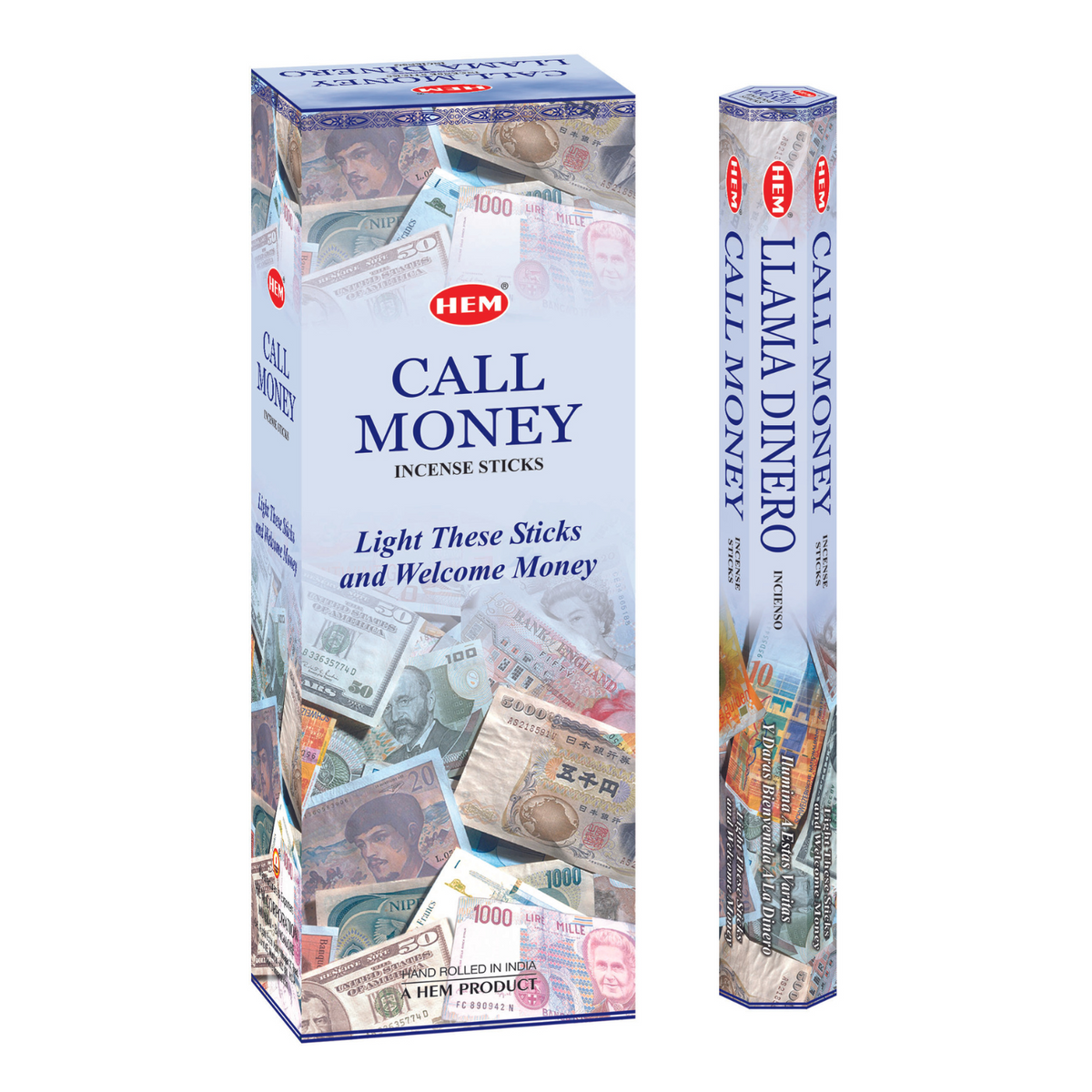 Buy Call Money (Span) Incense Sticks (Pack of 120 Sticks) Hem