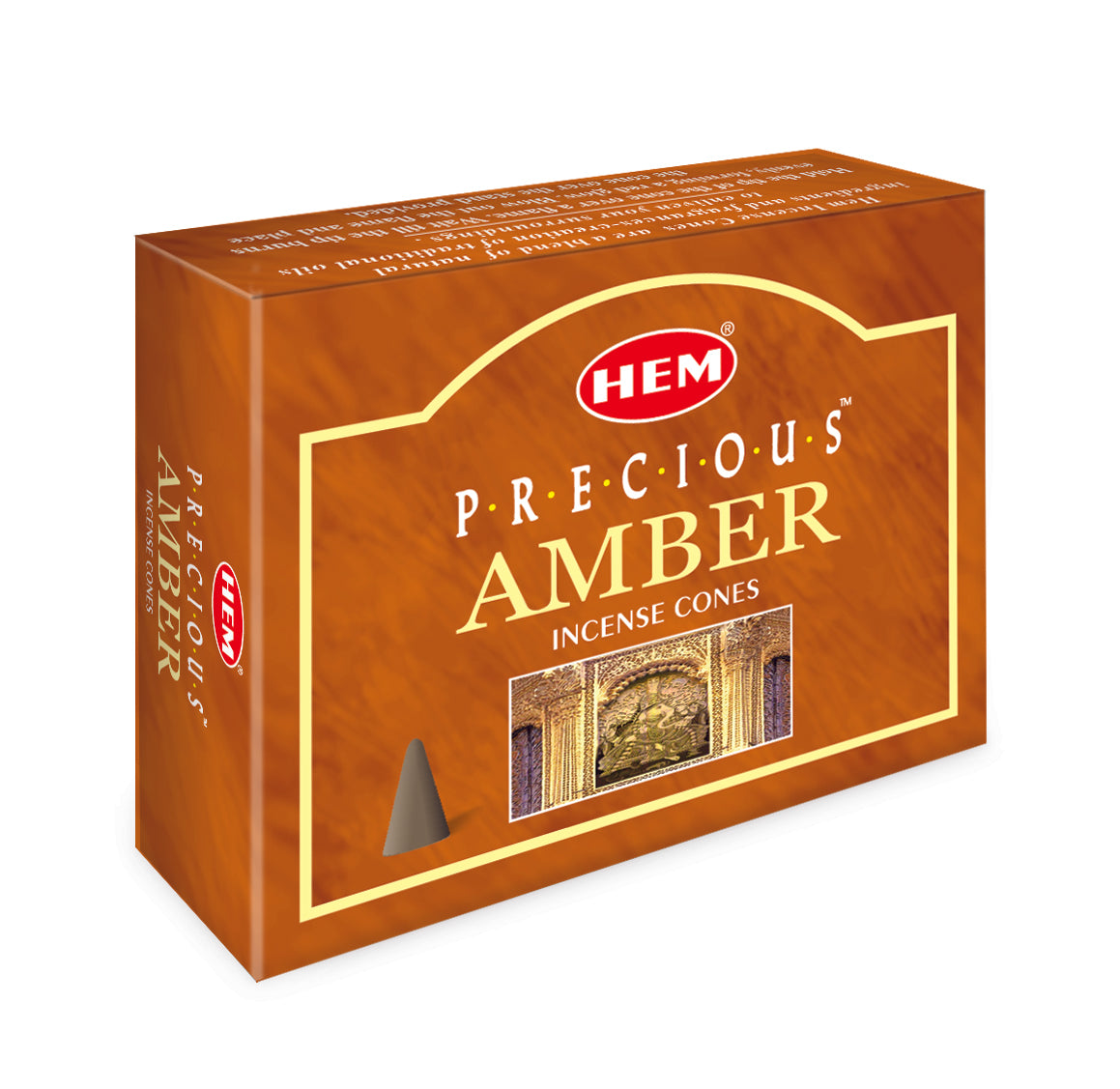 Buy Amber Incense Cones Online (12 packets of 10 cones Each) Hem