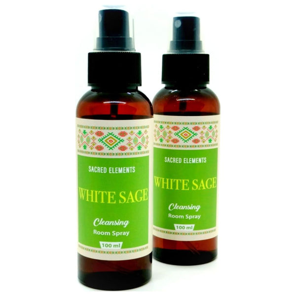 Hem White Sage Spray for Cleansing Negative Energy Pack of 2