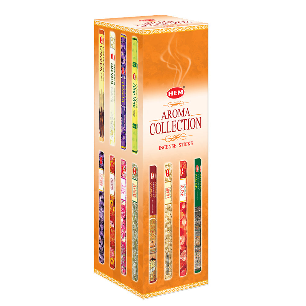 HEM Aroma Collection Incense Sticks (Pack of 200 Sticks)