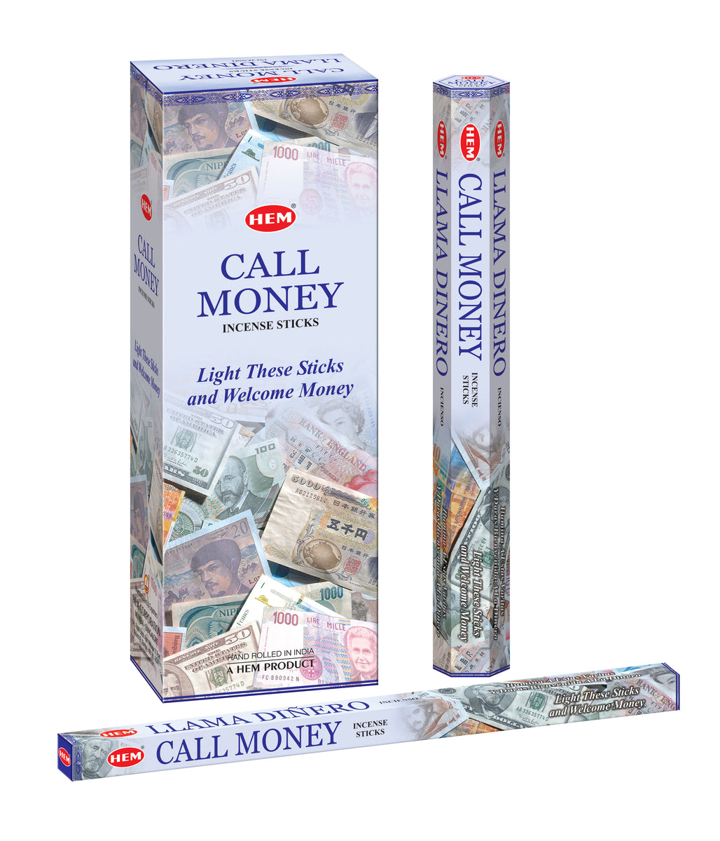 Buy Call Money (Span) Incense Sticks (Pack of 120 Sticks) Hem