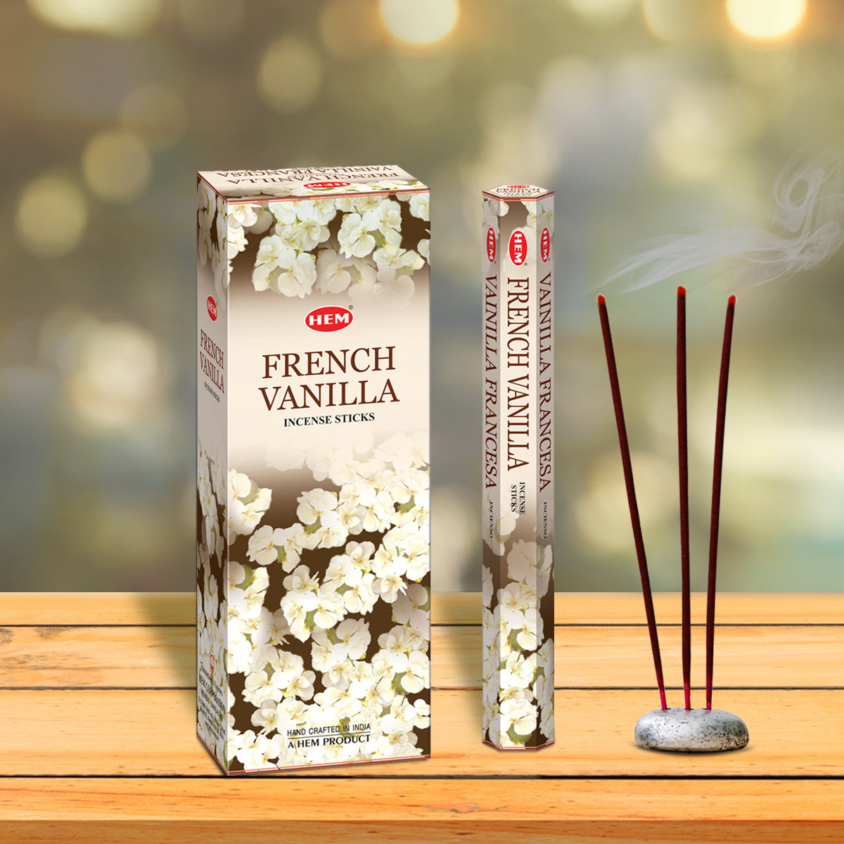 French Vanilla Incense Sticks (Pack of 120 Sticks)