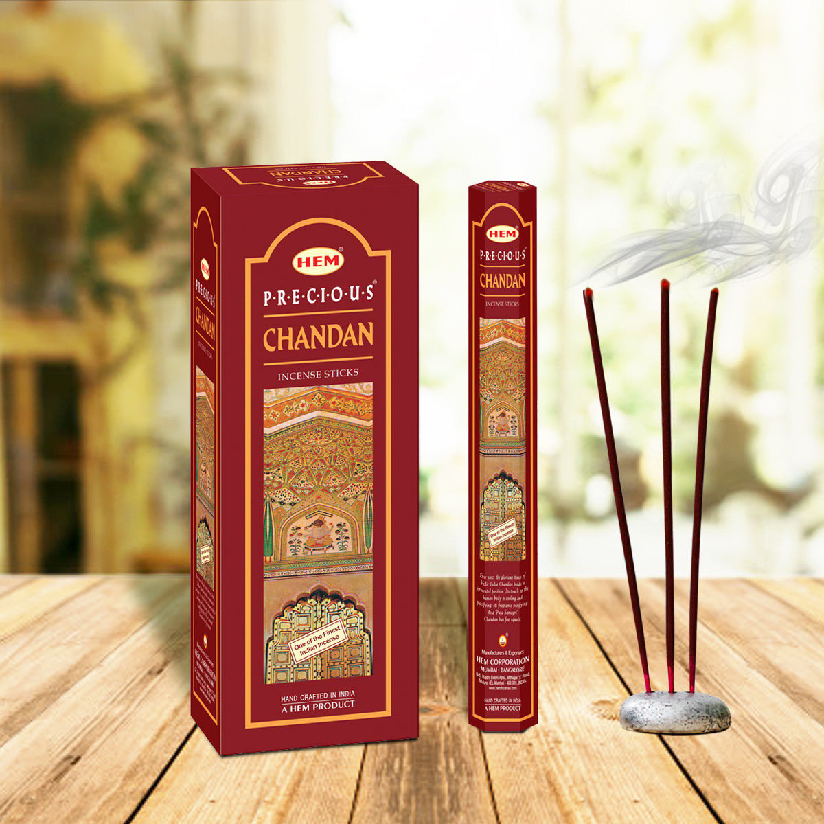 Precious Chandan Incense Sticks (Pack of 120 Sticks)